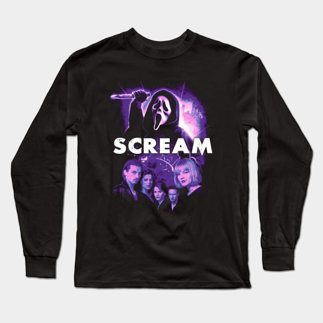 The Killer Scream ! Long Sleeve T-Shirt by OrcaDeep